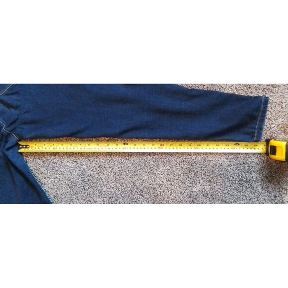 Bella Vida Maternity Over The Belly Jeans Womens Size S Blue Stretchy 26x28 - Picture 5 of 6